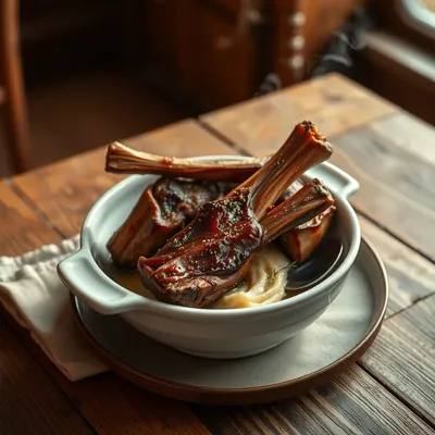 Broiled Beef-Bones