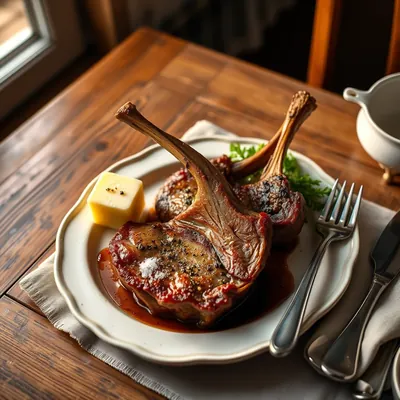 Broiled Mutton Chops