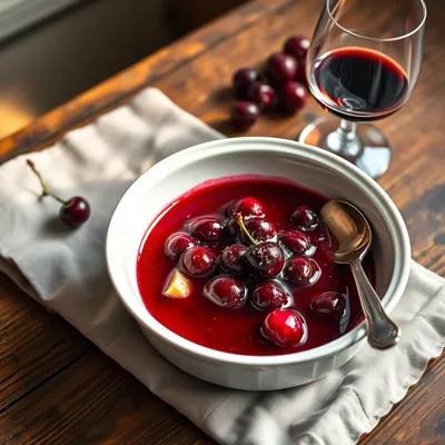 Cherry Sauce For Sweet Puddings