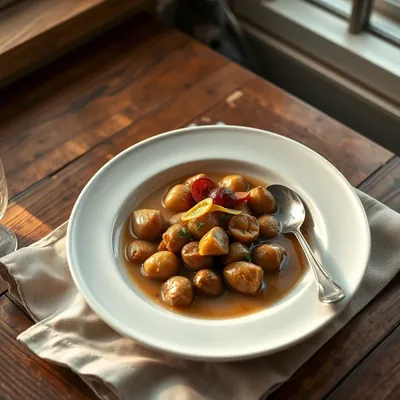 Chestnut Sauce For Fowls Or Turkey