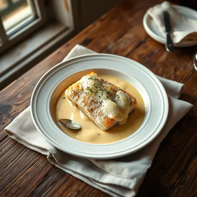 Cod A La Bechamel