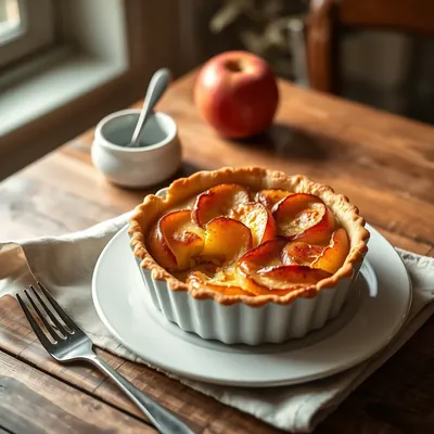 Creamed Apple Tart