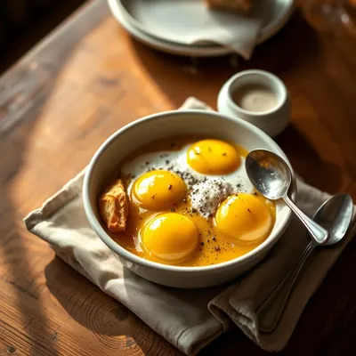 Eggs A La Maitre D'Hotel