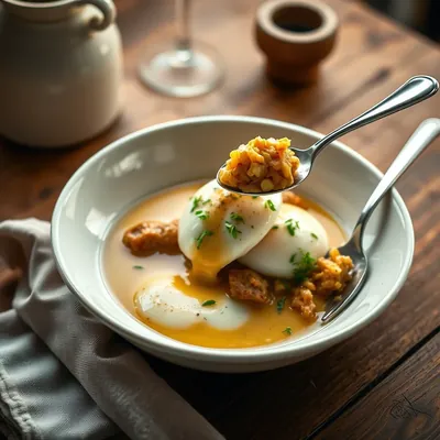 Eggs A La Tripe