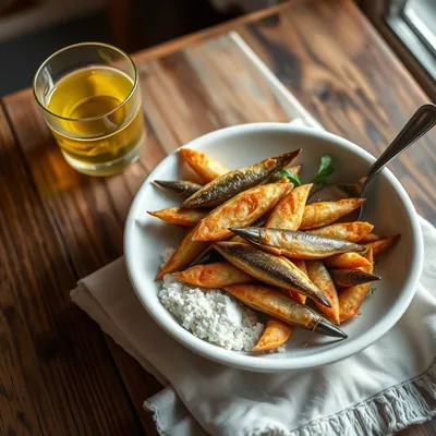 Fried Anchovies