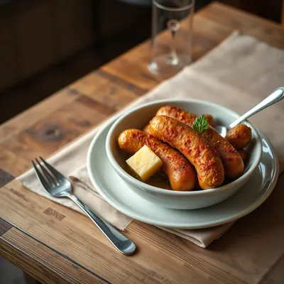 Fried Sausages