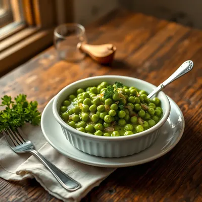 Green Peas A La Francaise
