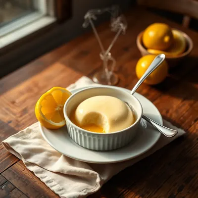 Lemon Blancmange