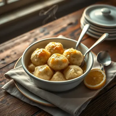 Lemon Dumplings
