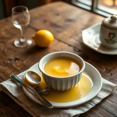 Lemon Sauce For Sweet Puddings