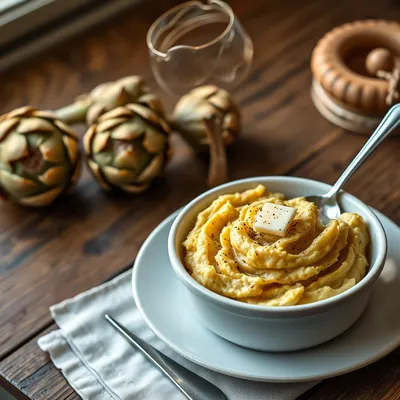 Mashed Jerusalem Artichokes