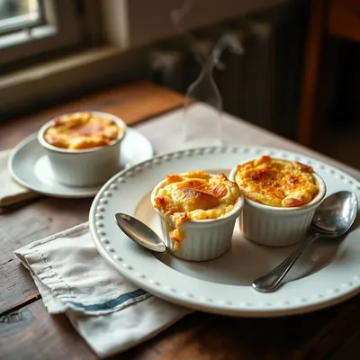 Miniature Bread Puddings