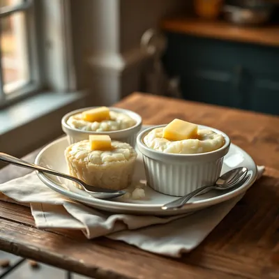 Miniature Rice Puddings