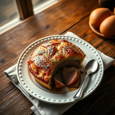Raised Pie Of Veal And Ham
