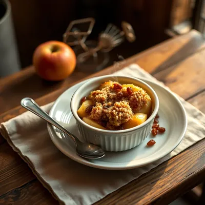 Rich Sweet Apple Pudding