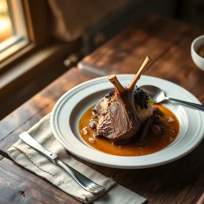 Roast Fore-Quarter Of Lamb