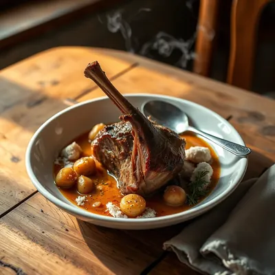 Roast Haunch Of Mutton