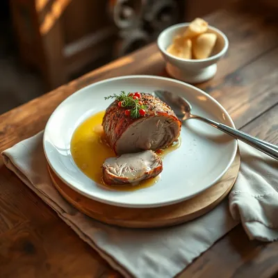 Roast Loin Of Veal