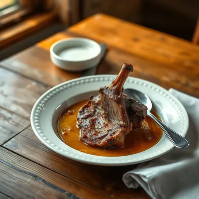 Roast Neck Of Mutton