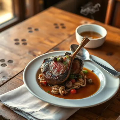 Roast Saddle Of Mutton