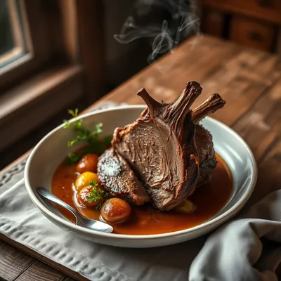 Roast Shoulder Of Mutton