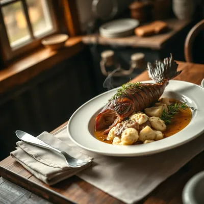 Roast Sturgeon