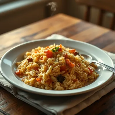 Savoury Casserole Of Rice