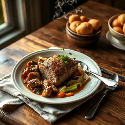 Shoulder Of Lamb Stuffed