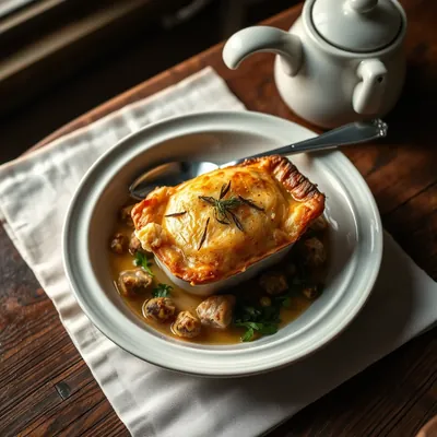 Sole Or Cod Pie