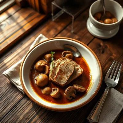 Stewed Fillet Of Veal