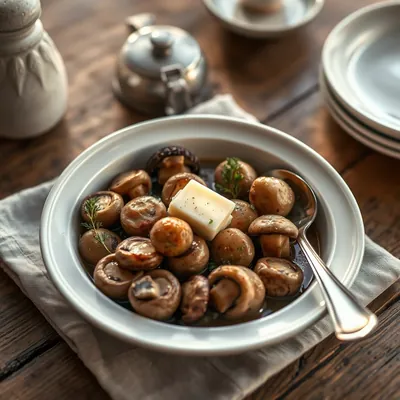 Stewed Mushrooms