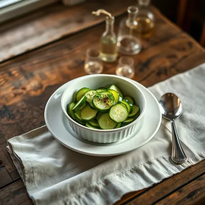 To Dress Cucumbers
