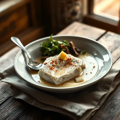 Turbot A La Creme