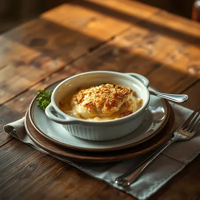 Turbot Au Gratin