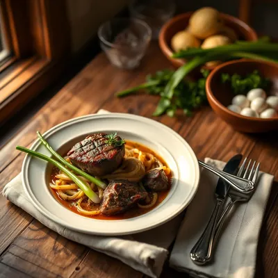 Veal A La Bourgeoise