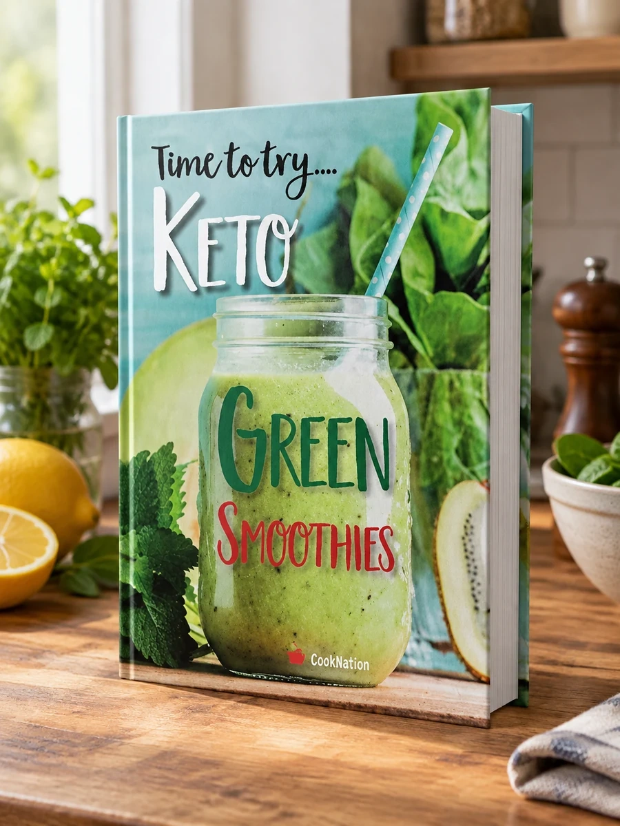 Time to try... Keto Green Smoothies: Delicious Keto smoothies for weight loss, detox & cleanse