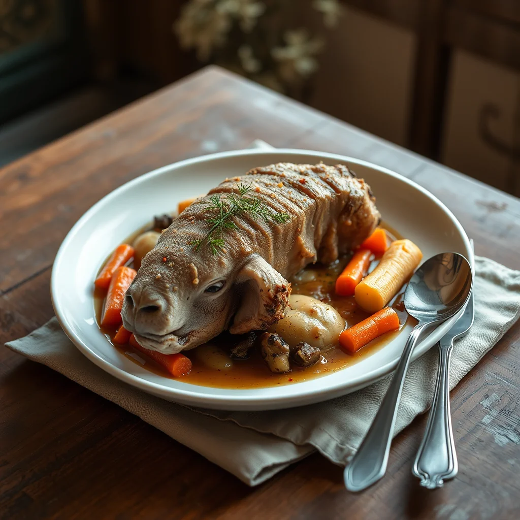 To Dress A Sheep'S Head — Misc & Invalid Cookery