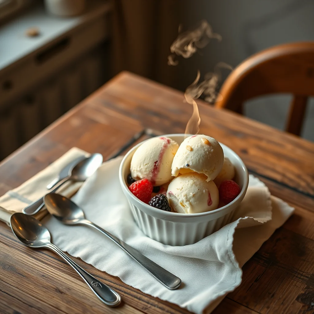 To Make Fruit Ice-Creams — Puddings & Desserts