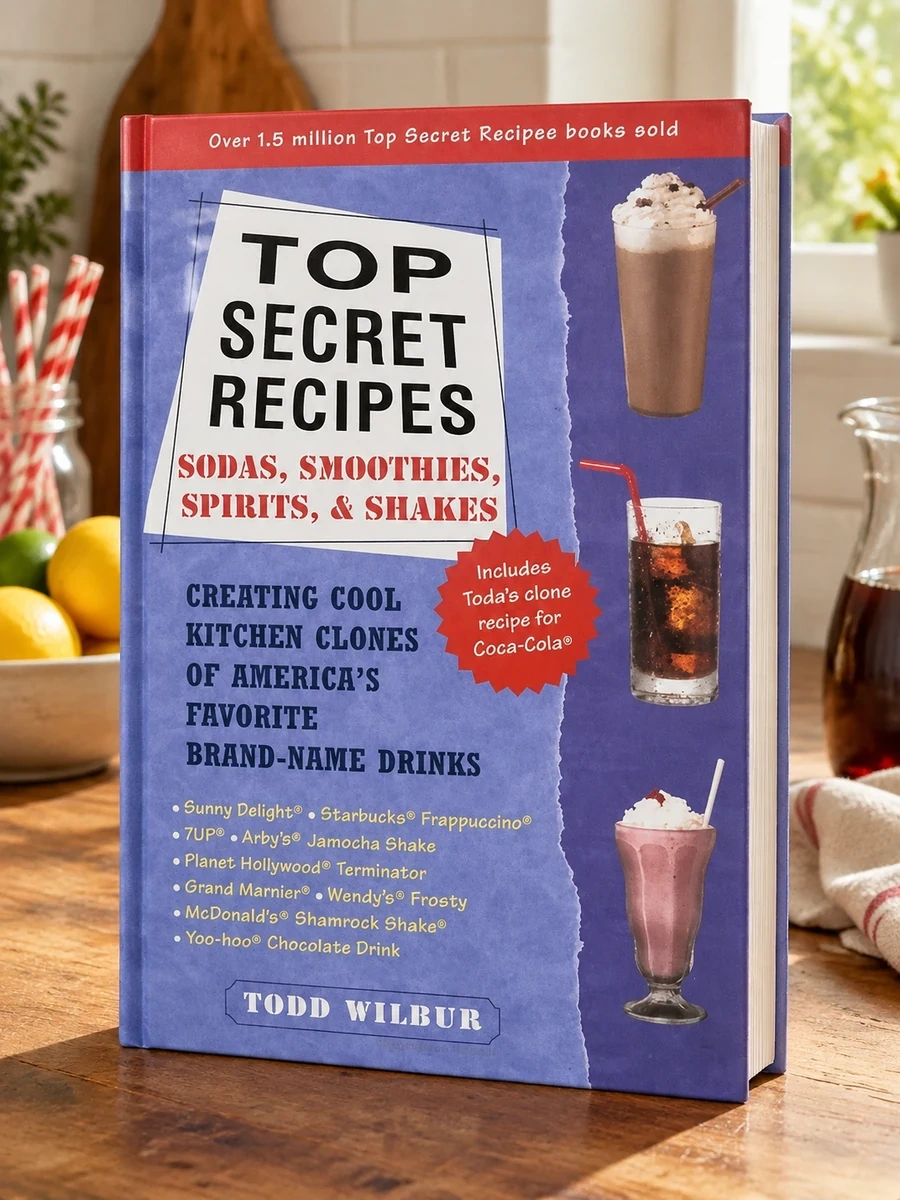 Top Secret Recipes: Sodas, Smoothies, Spirits, & Shakes: Creating Cool Kitchen Clones of America's Favorite Brand-Name Drinks