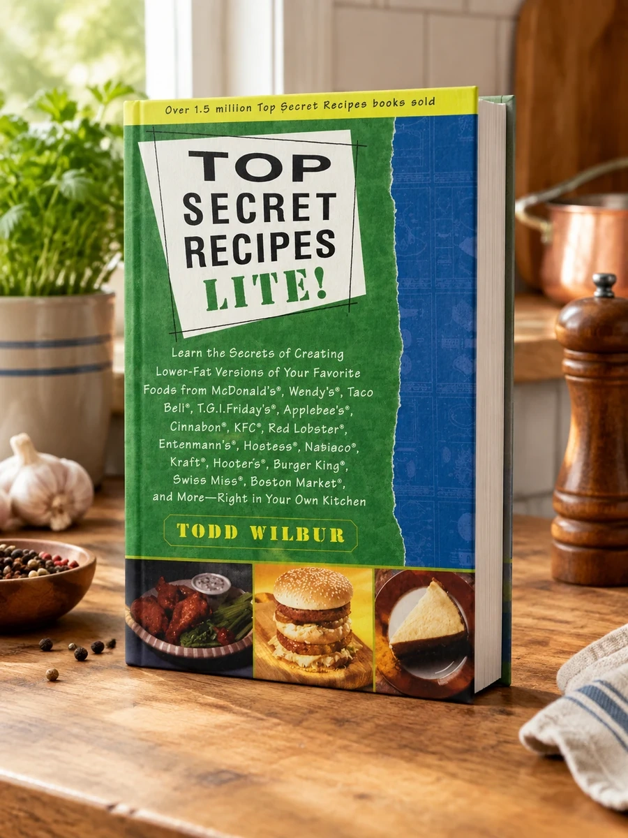 Top Secrets Recipes-Lite!: Creating Reduced-Fat Kitchen Clones of America's Favorite Brand-Name Foods