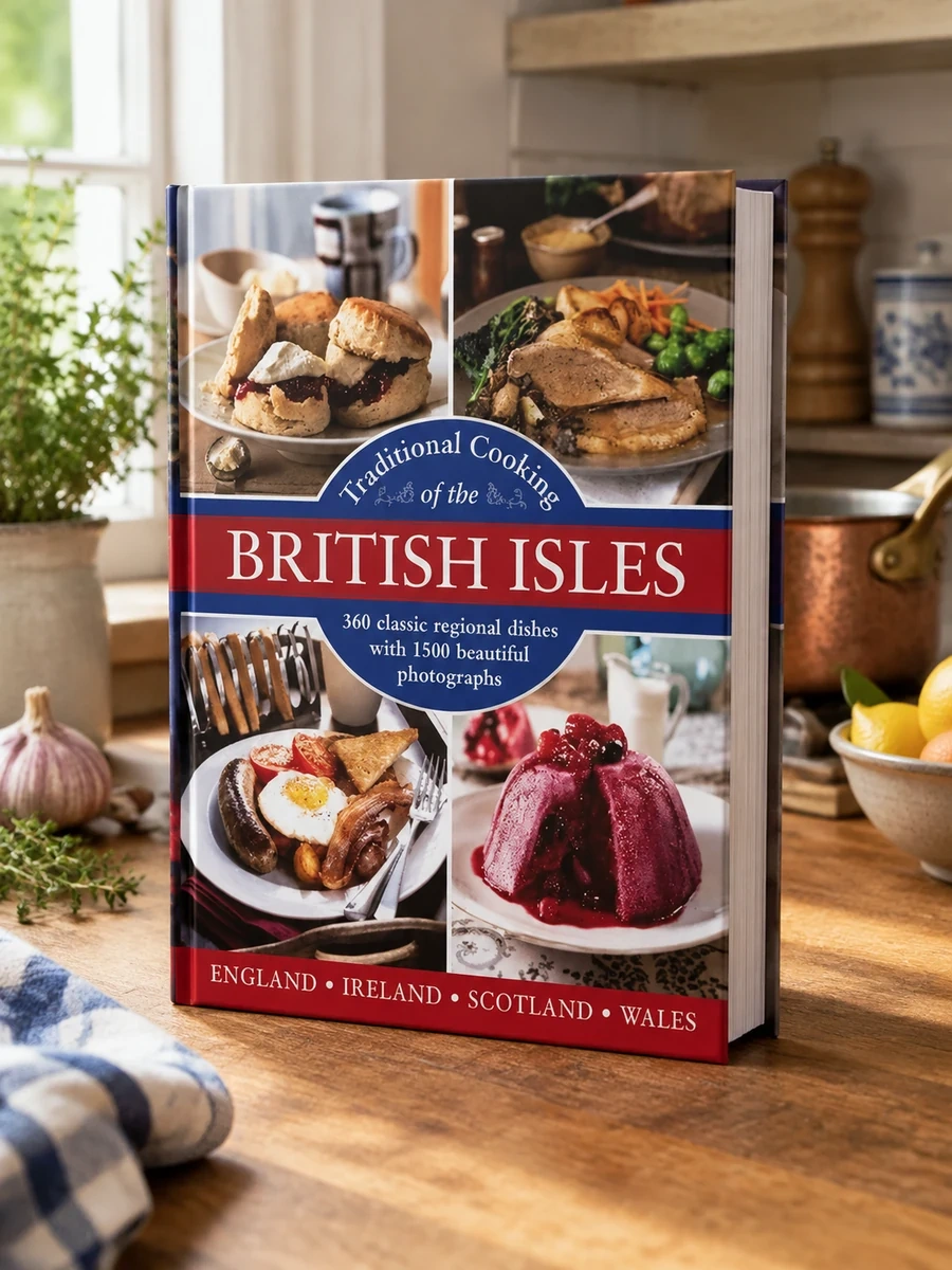 Traditional Cooking of the British Isles: England, Ireland, Scotland and Wales: 360 Classic Regional Dishes with 1500 Beautiful Photographs