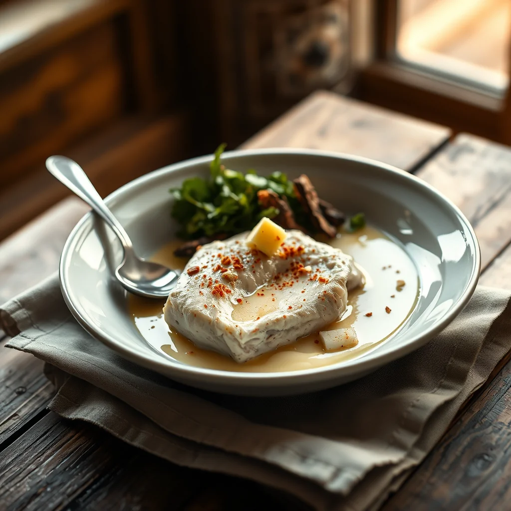 Turbot A La Creme — Fish & Seafood