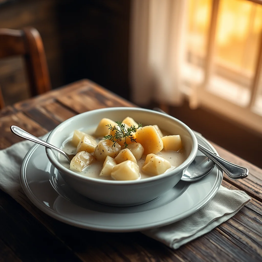 Turnips In White Sauce — Sauces & Dressings