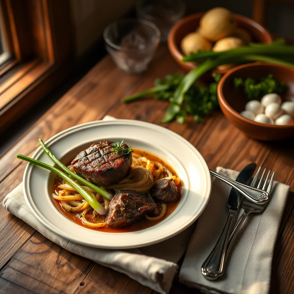 Veal A La Bourgeoise — Meat & Poultry