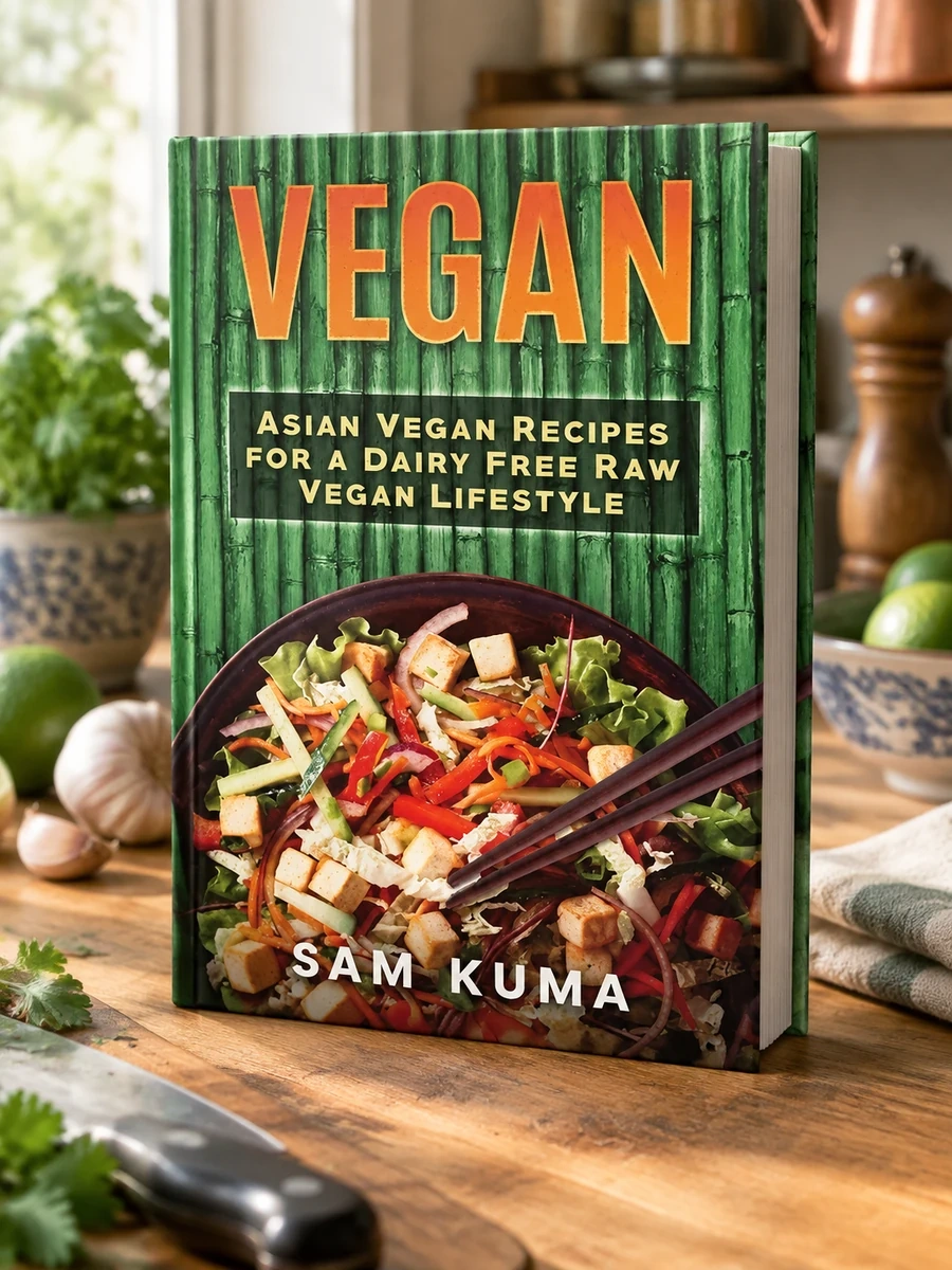 Vegan: Asian Vegan Recipes for a Dairy Free Raw Vegan Lifestyle
