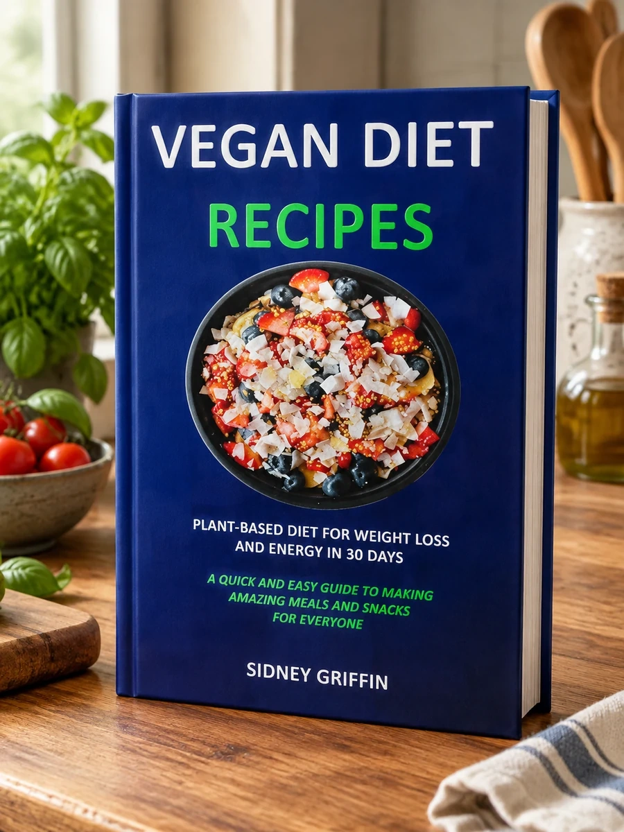 Vegan Diet Recipes: Plant-Based Diet for Weight Loss and Energy in 30 days (A Quick and Easy Guide to Making Amazing Meals and Snacks for Everyone)