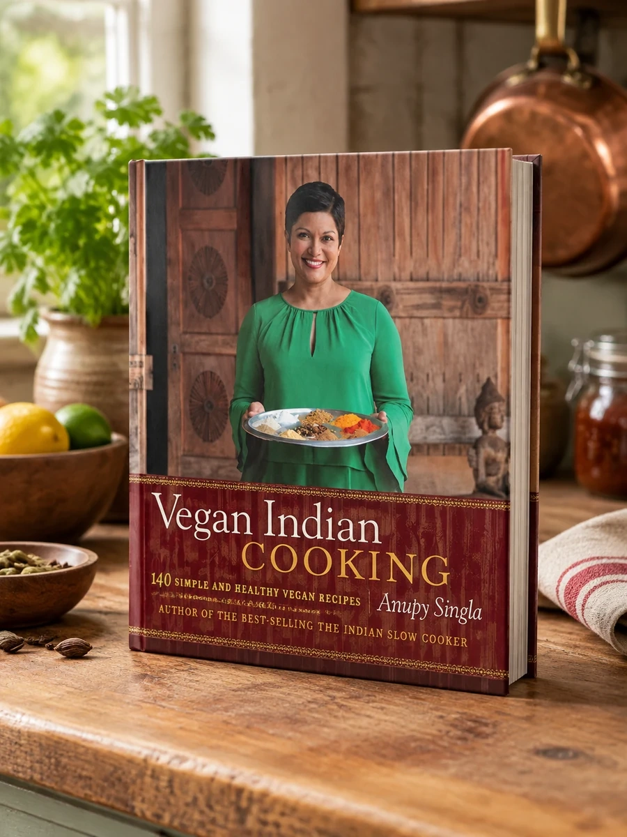 Vegan Indian Cooking: 140 Simple and Healthy Vegan Recipes