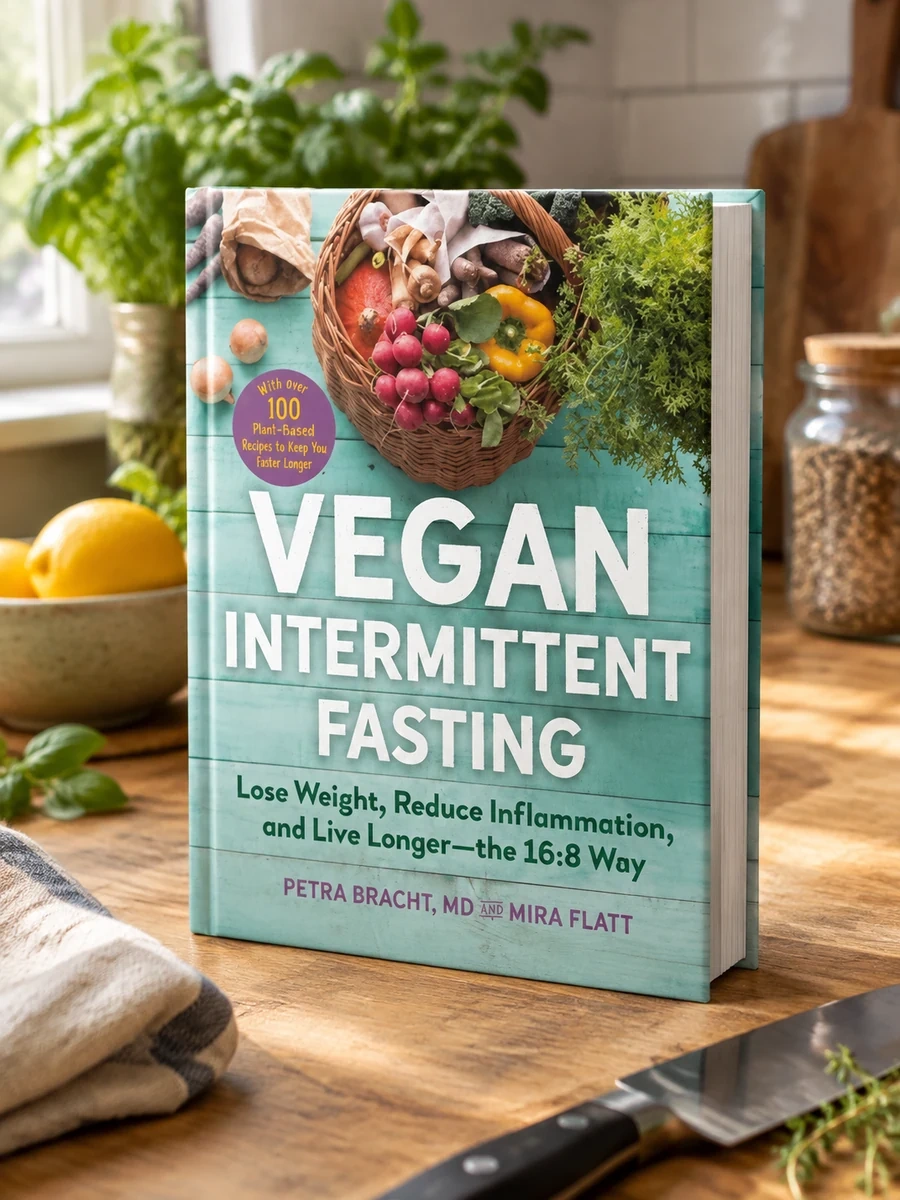 Vegan Intermittent Fasting: Lose Weight, Reduce Inflammation, and Live Longer - The 16:8 Way - With Over 100 Plant-Powered Recipes to Keep You Fuller