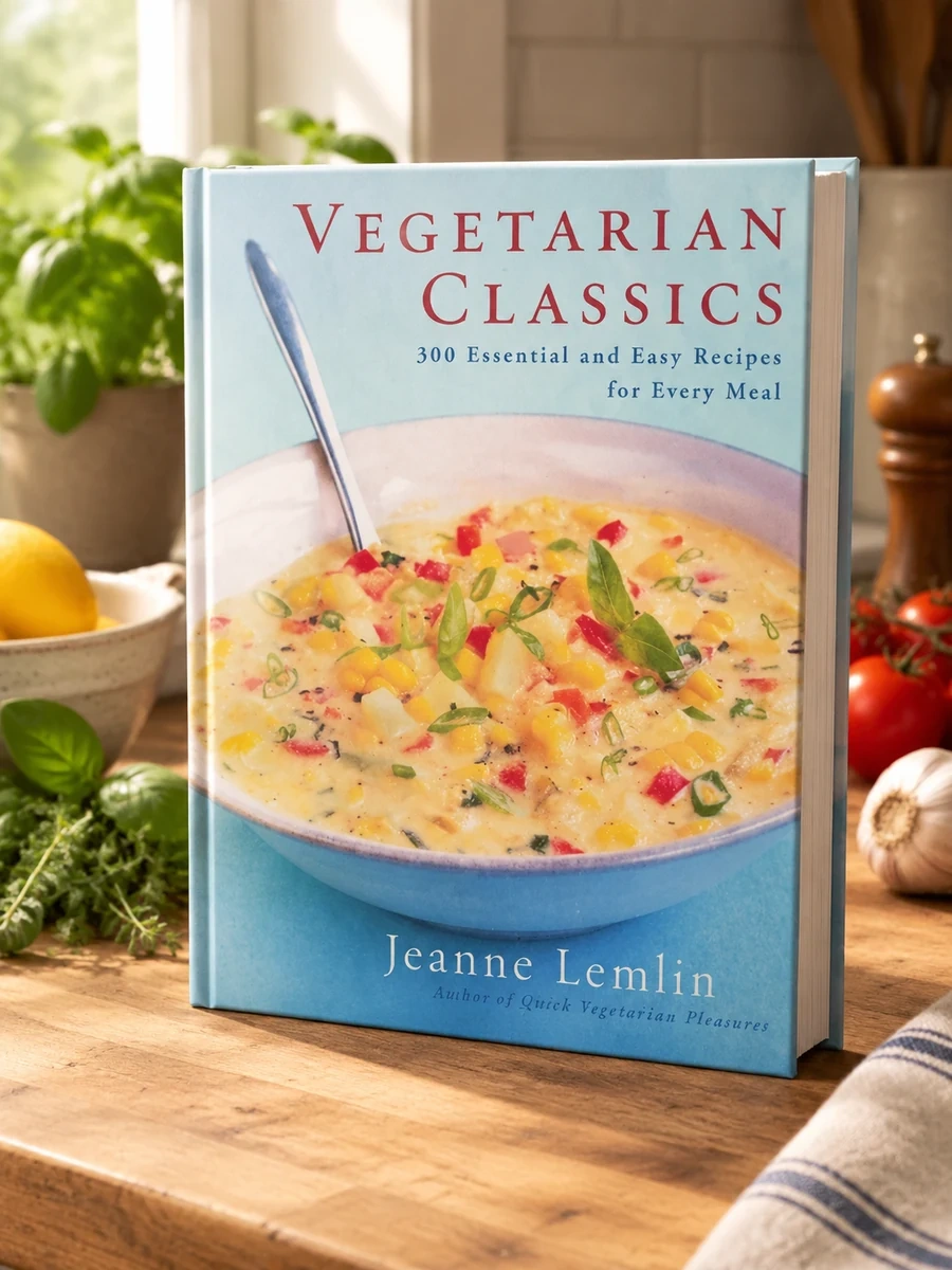 Cover of Vegetarian Classics: 300 Essential and Easy Recipes for Every Meal (Quill)