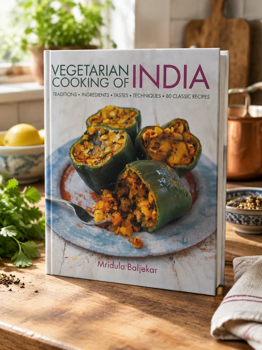 Vegetarian Cooking of India: Traditions, Ingredients, Tastes, Techniques and 80 Classic Recipes